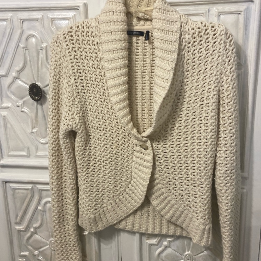 Final price accepted 💎 Beautiful winter white cardigan